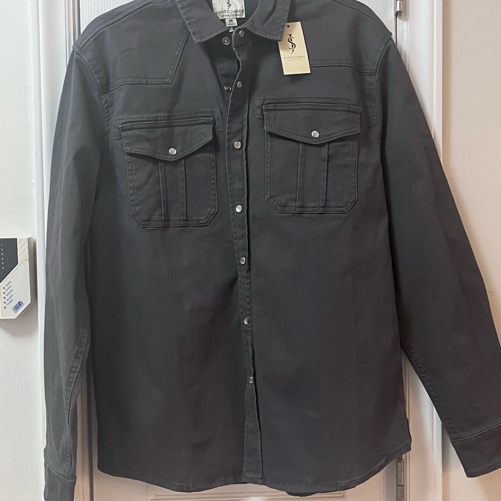 Scott James Button Jacket Size M NWT